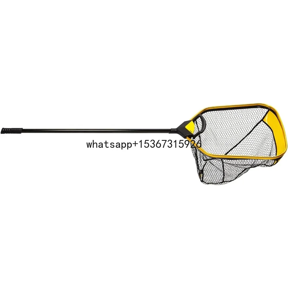 Trophy Haul Fishing Net | Premium Landing Net with Built in Light and Sliding Handle | for Saltwater and Freshwater Fishing