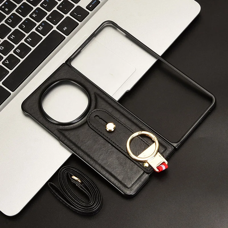 สําหรับ OPPO ค้นหา N5 N3 N2 N Crazy Horse มัลติฟังก์ชั่นแหวนสายรัดข้อมือเชือก Hard โทรศัพท์มือถือกรณีฝาครอบ