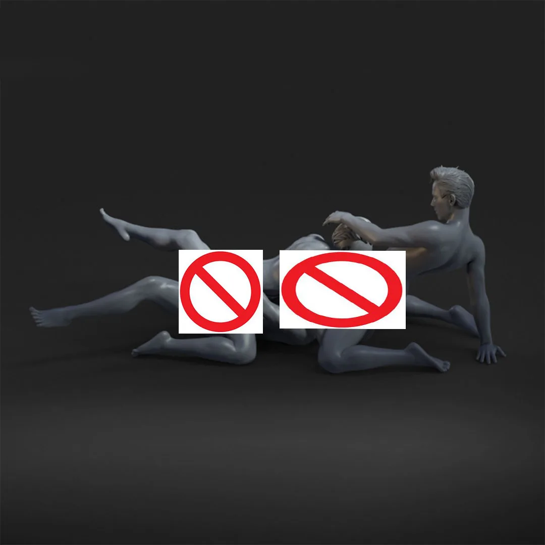 (1/35 = 50mm, 1/24 = 75mm, 1/18 = 100mm, 1/16 = 120mm) 3D printing, NSFW, resin doll model, unpreted and unsolved paint kit