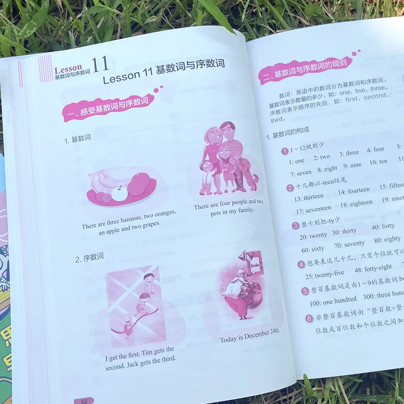 Primary School English Grammar Books, English Knowledge, Extracurricular Reading Books for Primary School Students