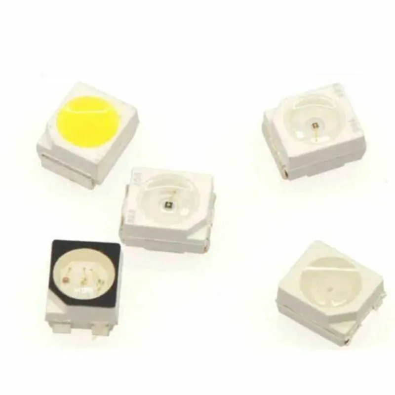 50pcs SMD LED Light Emitting Diode 3528(1210) 3.5*2.8mm White Red Blue Yellow Orange Green