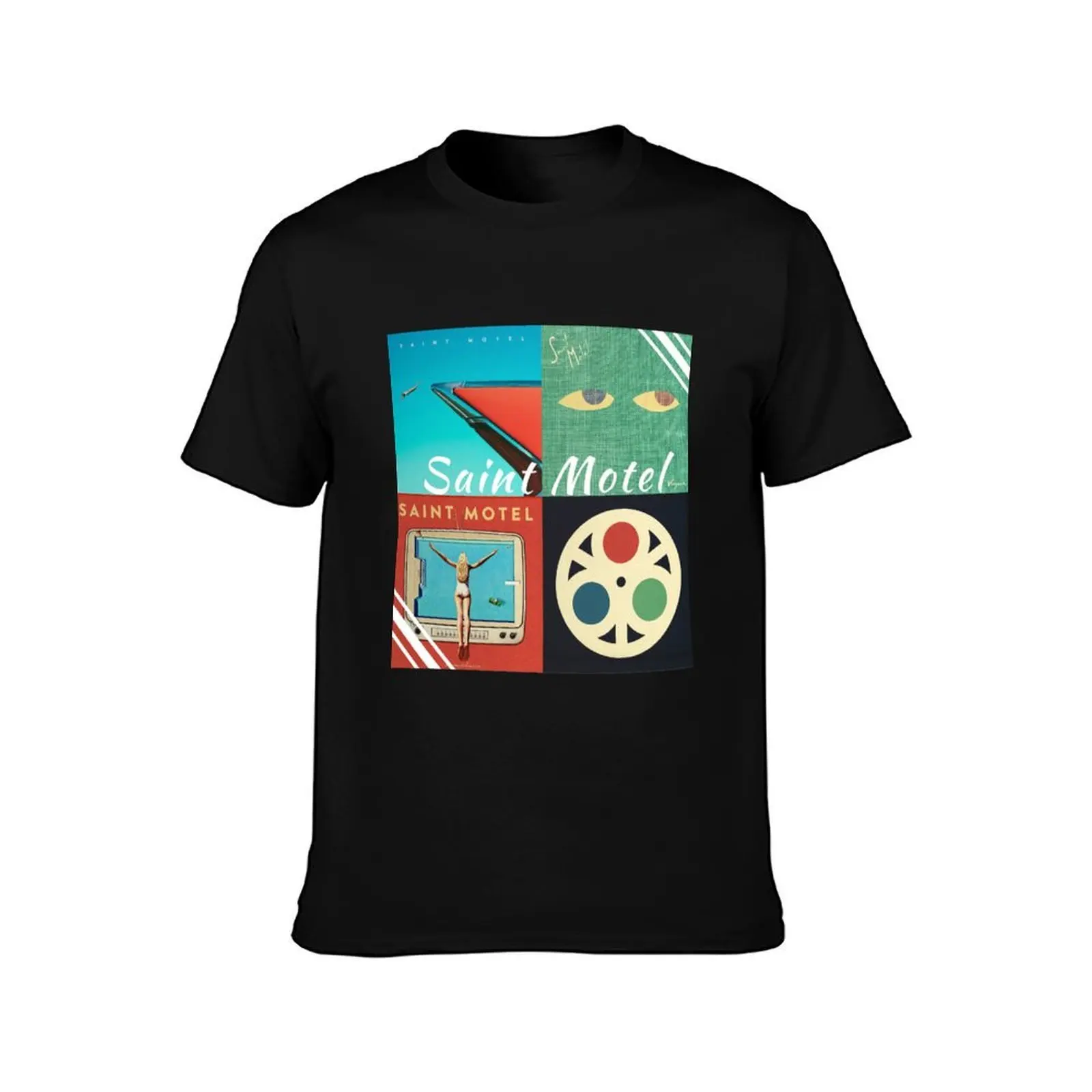 Saint Motel Album Cover Poster T-Shirt Simple Graphic Design T-Shirt