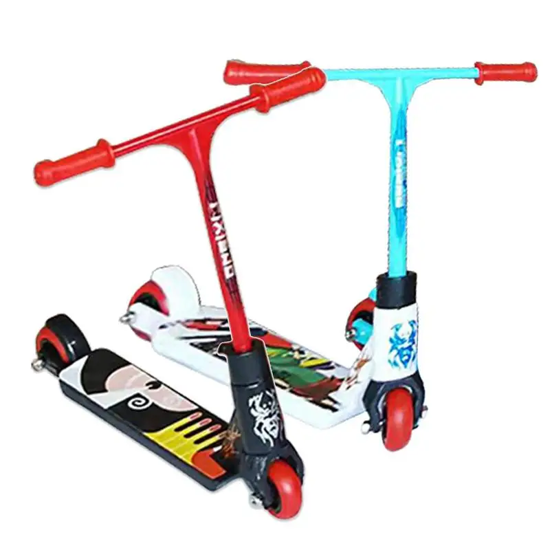 Mini duas rodas dedo scooter brinquedo, dedo skate, brinquedo educativo, bicicleta, brinquedos engraçados para crianças, favores do partido