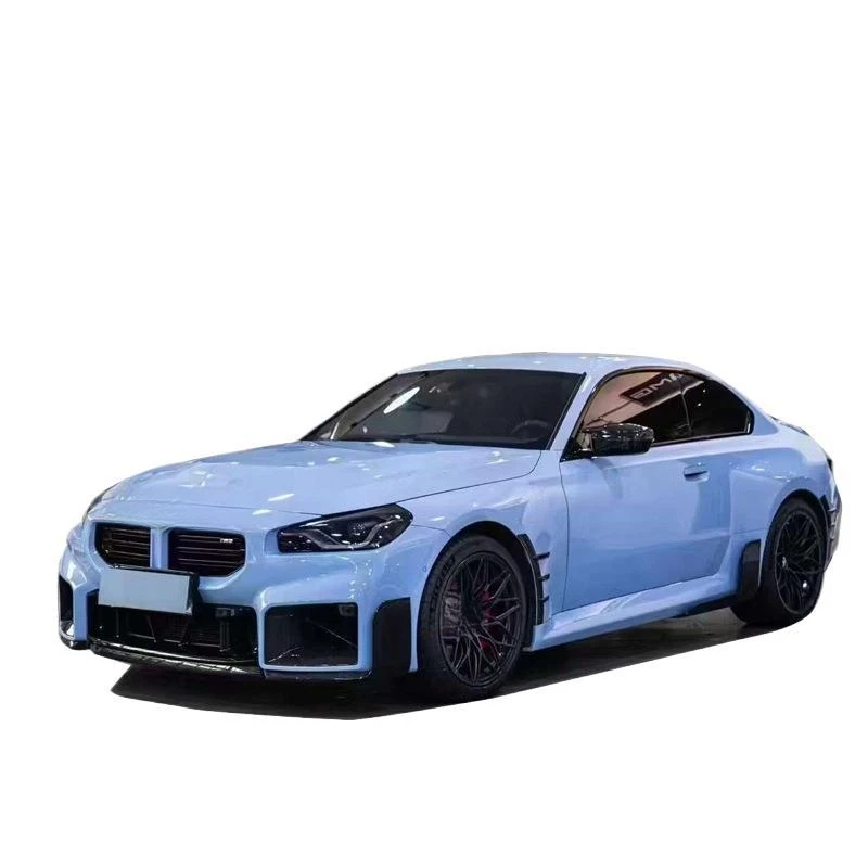 

For BMW M2 G87 MP Style Dry Carbon Fiber Front Lip/Rear Lip/Spoiler Side Skirt Body Kit (Modified Part)