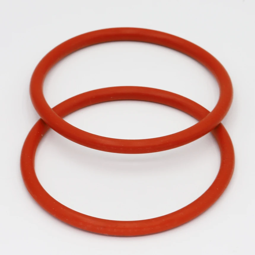 34*2.4 34x2.4 (OD*Thickness) 2.4mm VMQ Food Grade Red Silicone Oil Seal O Ring O-Ring Gasket