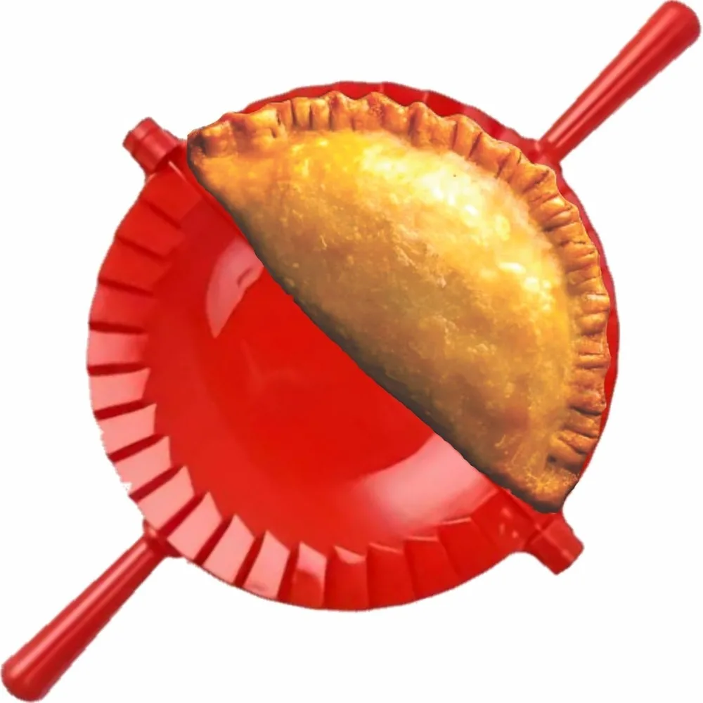 Kitchen Gadgets Manual Dumpling Maker Large Size Plastic Dumpling Clip Labor-saving Hand Press Ravioli Mould Dumpling Wrapper