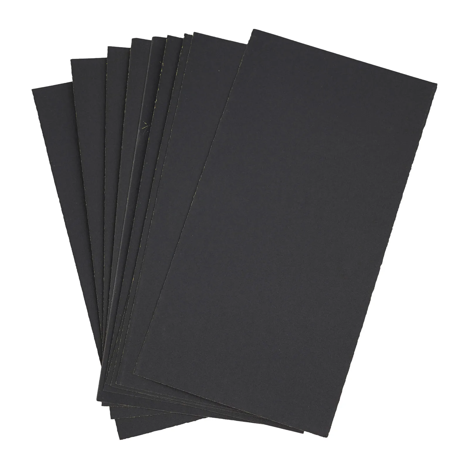 10 Pcs Sandpaper Wet &Dry 3 Inches X 5-1/2 Inch 600,800,1000,1200,1500,2000,2500 Grit For Automotive Industry Power Tool