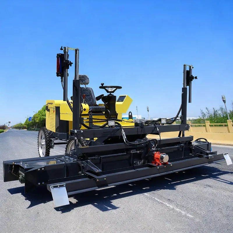 Concrete Laser Screed Machine 1000kg High Efficiency Land Ground Tool Vibratory Floor Paving Concrete Laser Screed Machine