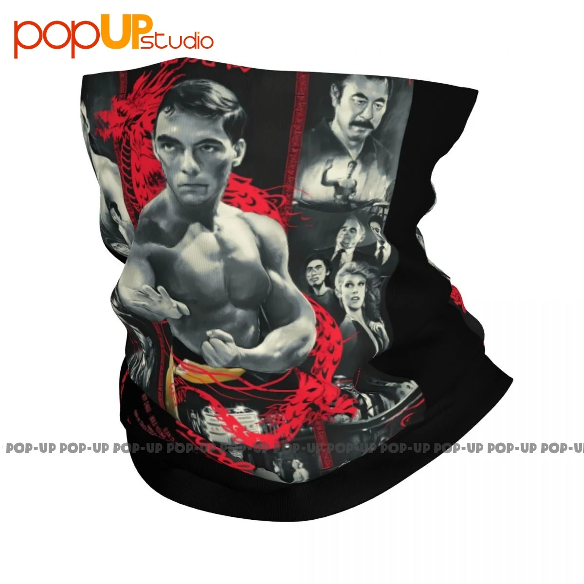 Jean Claude Van Damme Movies Neck Gaiter Bandana Scarf Face Mask