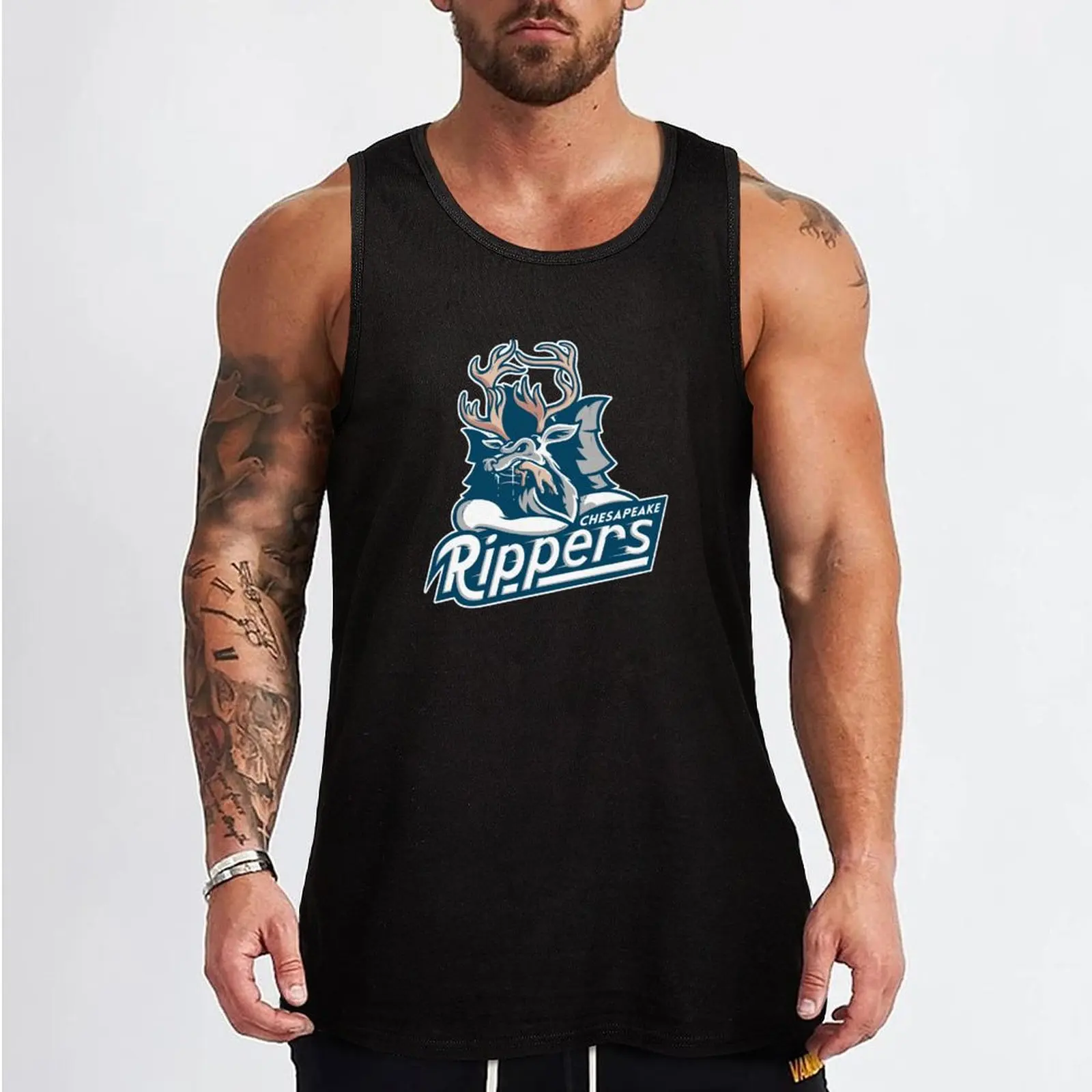 Chesapeake Rippers Tank Top man sexy?costume sleeveless shirts bodybuilding men