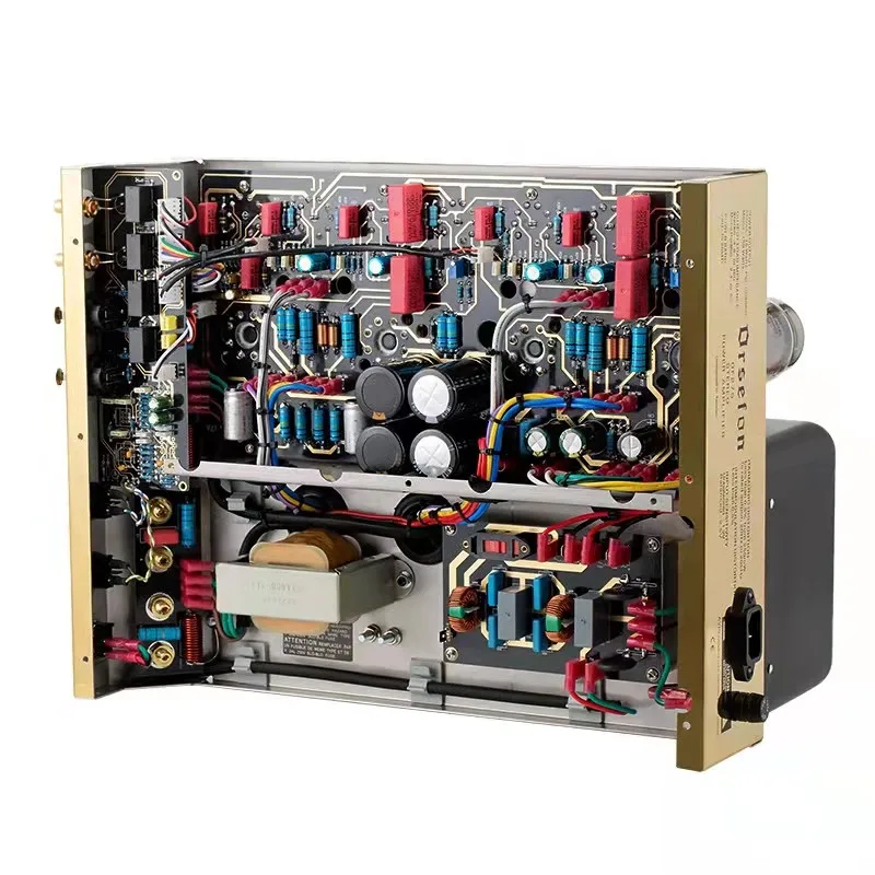 Imagem -04 - Clone Mcintosh Mc275 Atualizar Kt88 Tubo Amplificador de Potência de Alta Fidelidade Push-pull Classe ab 75w Mono Modo Ponte Conexão 150w 1:1