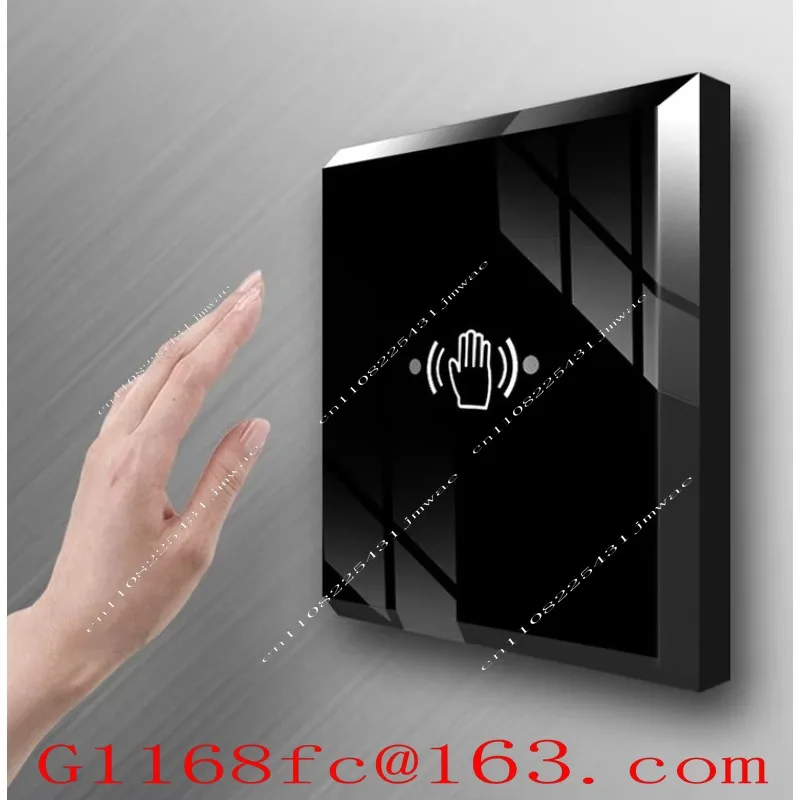 AC/DC 12-24v Wired Contactless Sensor Non-touch Exit Button for Access Control
