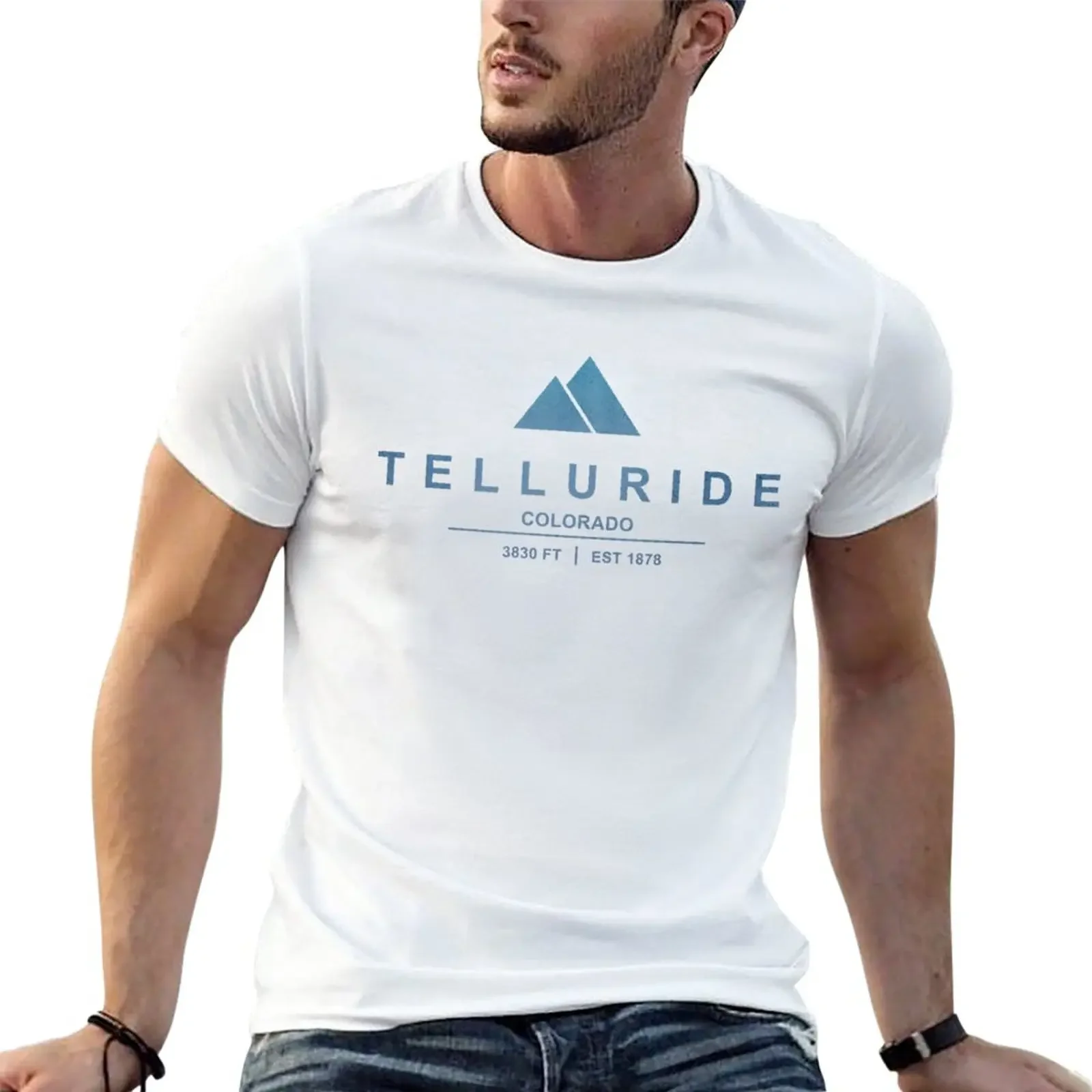 

Telluride Ski Resort Colorado T-Shirt boys animal print plain mens white t shirts