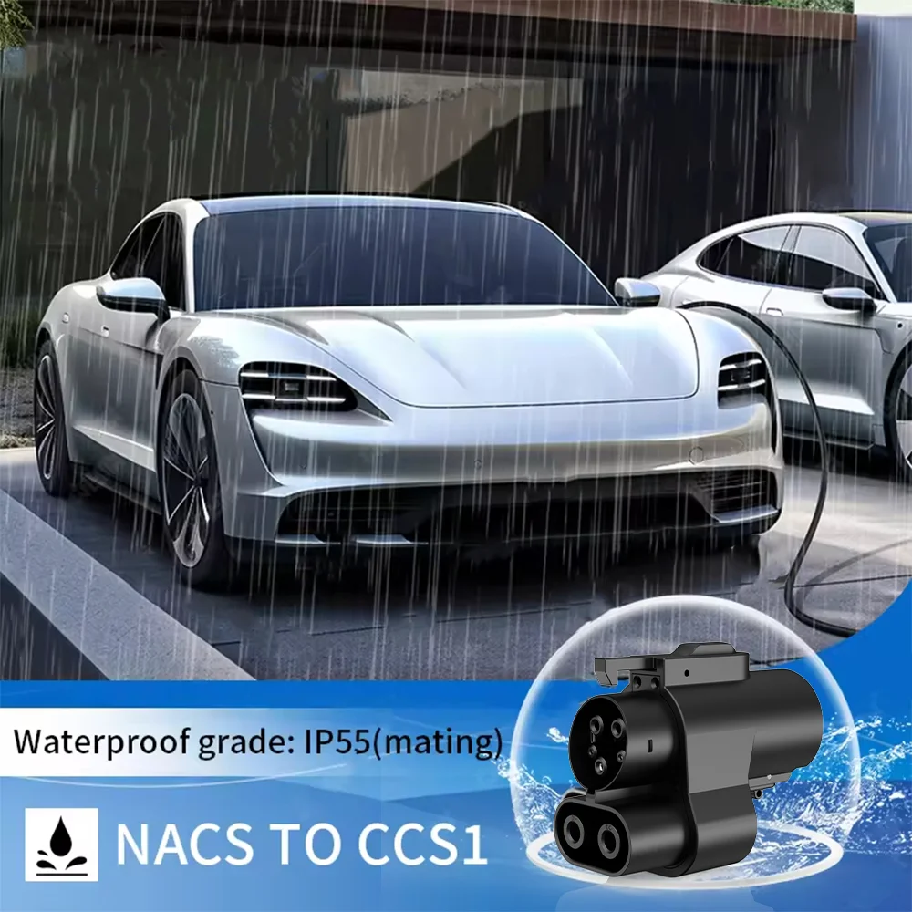 2025 حار بيع NACS-CCS1 تيار مستمر EV محول محول تيار مستمر 400A 1000 فولت NACS-CCS1 مركبة كهربية محول شحن سريع