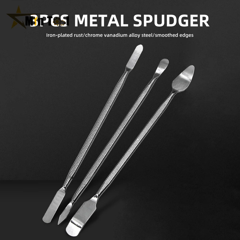3pcs Repair Opening Tool Metal Disassemble Crowbar Metal Steel Pry Phone Hand Tool Set for Mobile Phone Repair Tool