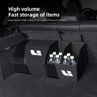Car Trunk Organizer Box Foldable Storage Tidying Bag Auto Accessories For LiXiang Leading Ideal L9 L8 L7 L6 ONE MEGA I8