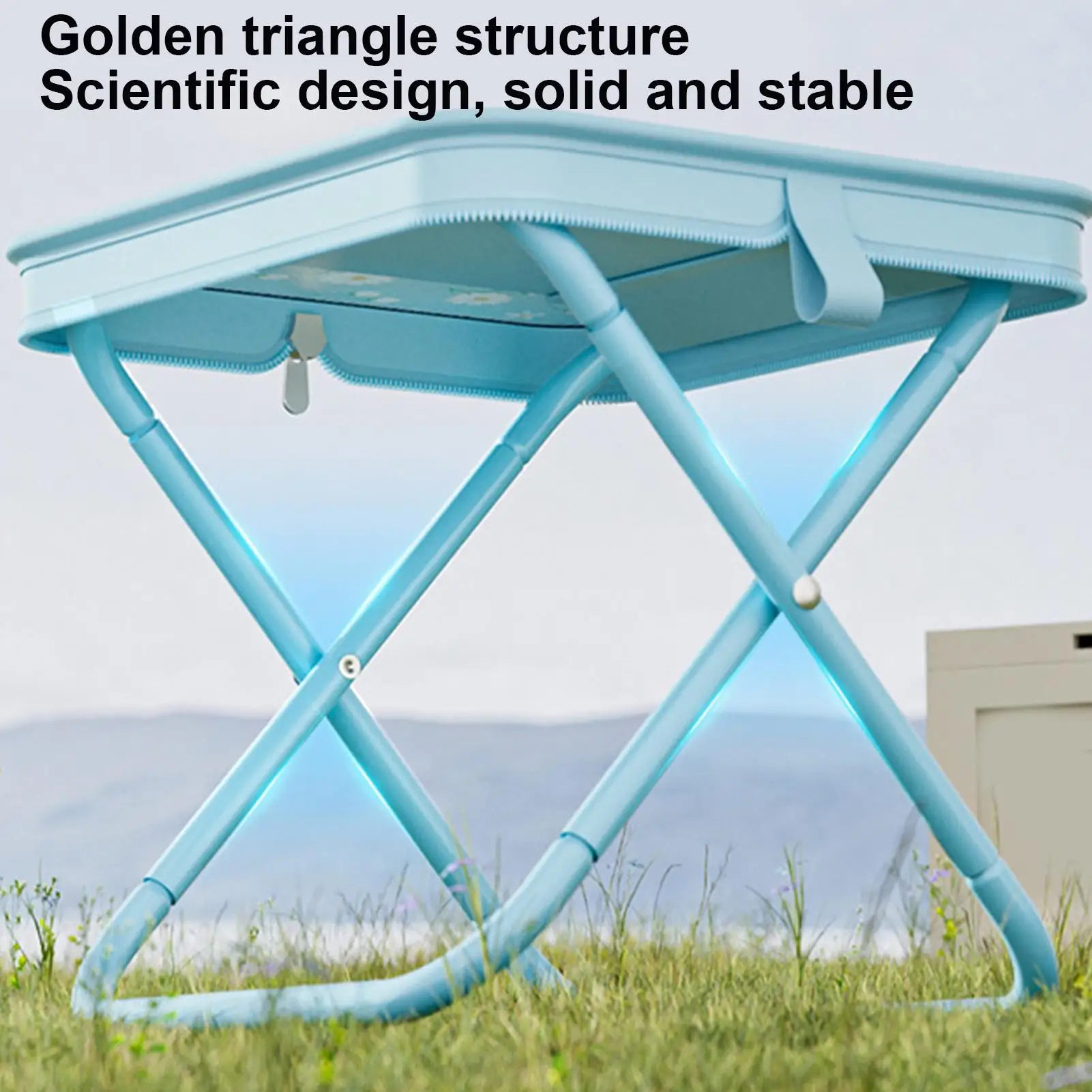 

Уличный складной стул для кемпинга, парковый стул, маленький стул для пикника Mazar, рыболовный стул, портативная маленькая скамейка, складной стул для сада