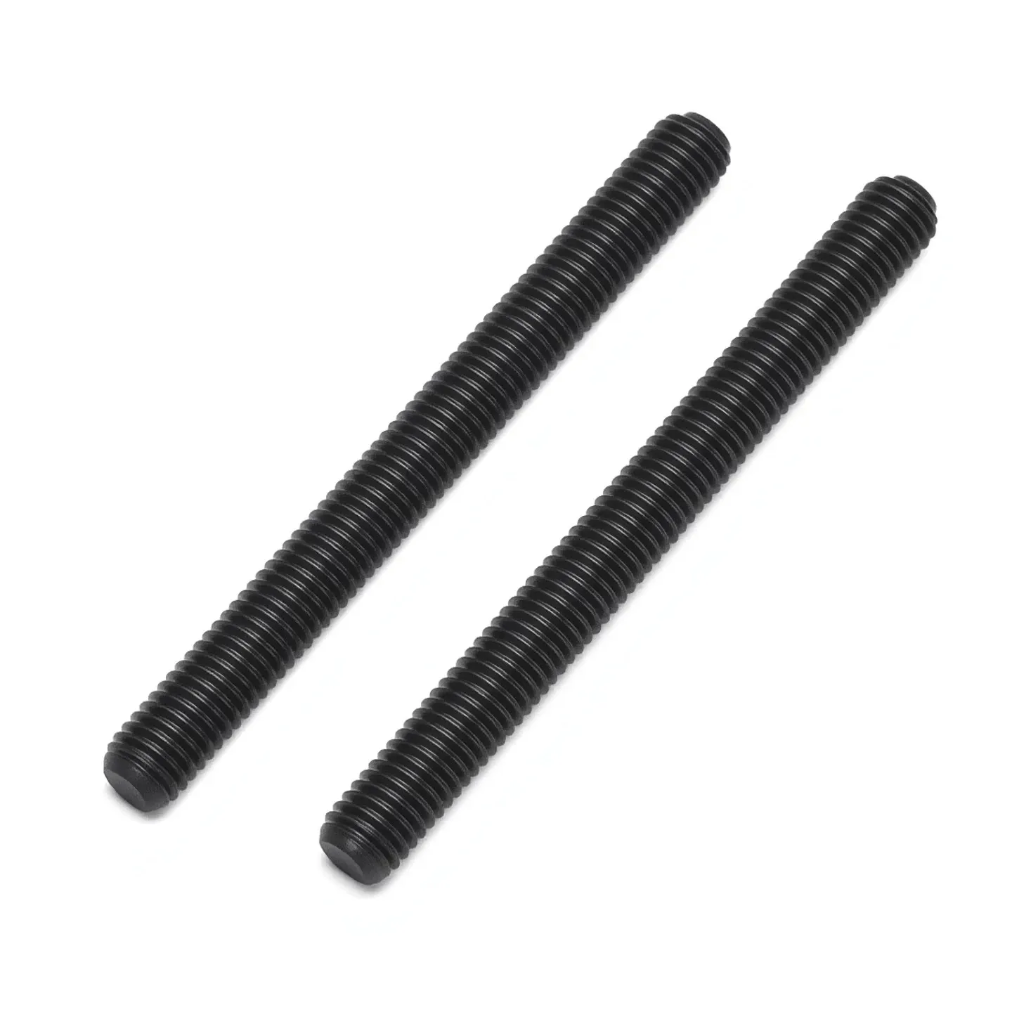 M24 M27 10.9 Carbon Steel All Thread Stud Fully Metric Headless Bolts Thread Stud Rods Screws Length 90-300mm