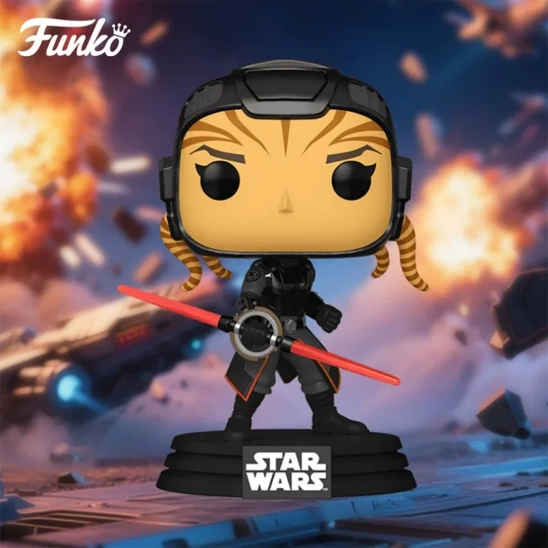 

Genuine Funko Pop Star Wars Barriss Offee Admiral Thrawn Morgan Elsbeth Statue Doll Decor Figure Global Limited Collectibles Toy