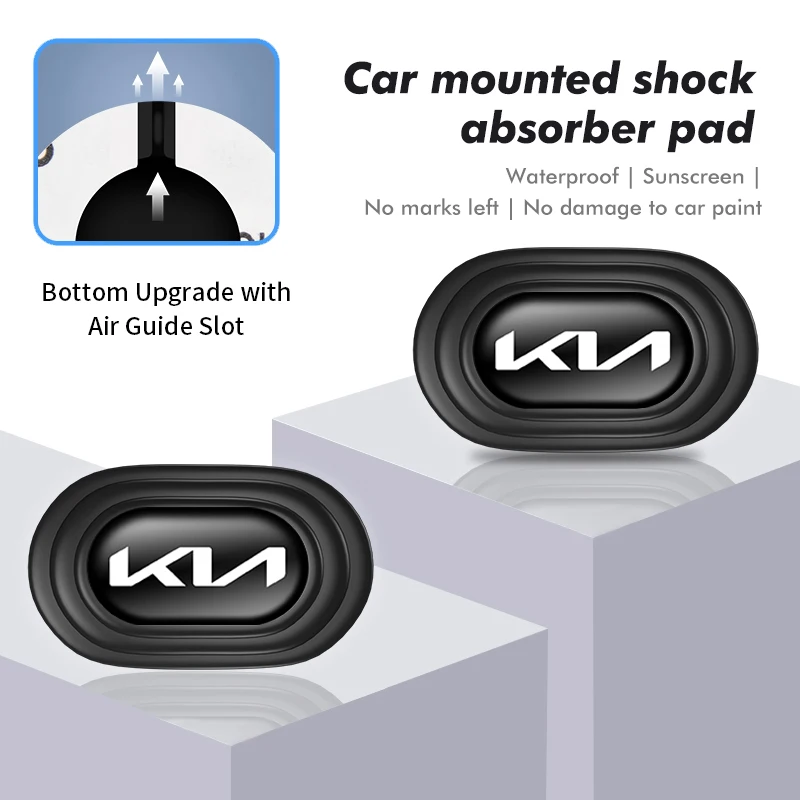 4pcs Car Mounted Door Shock Absorber Pad Anti-Collision Sticker For KIA Rio K5 K2 Sportage Ceed Sorento Picanto Stinger Soul