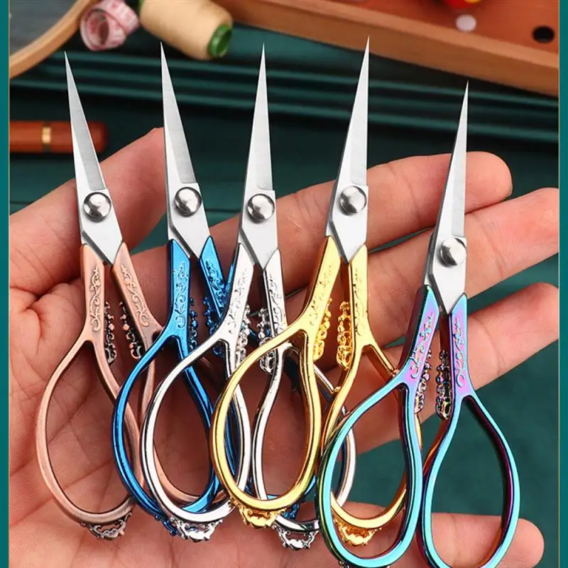 

DIY Sewing Tool Accessories Classic Stainless Steel Tailor's Scissors Paper Cutting Classic Chinese Ancient Style Free Shipping