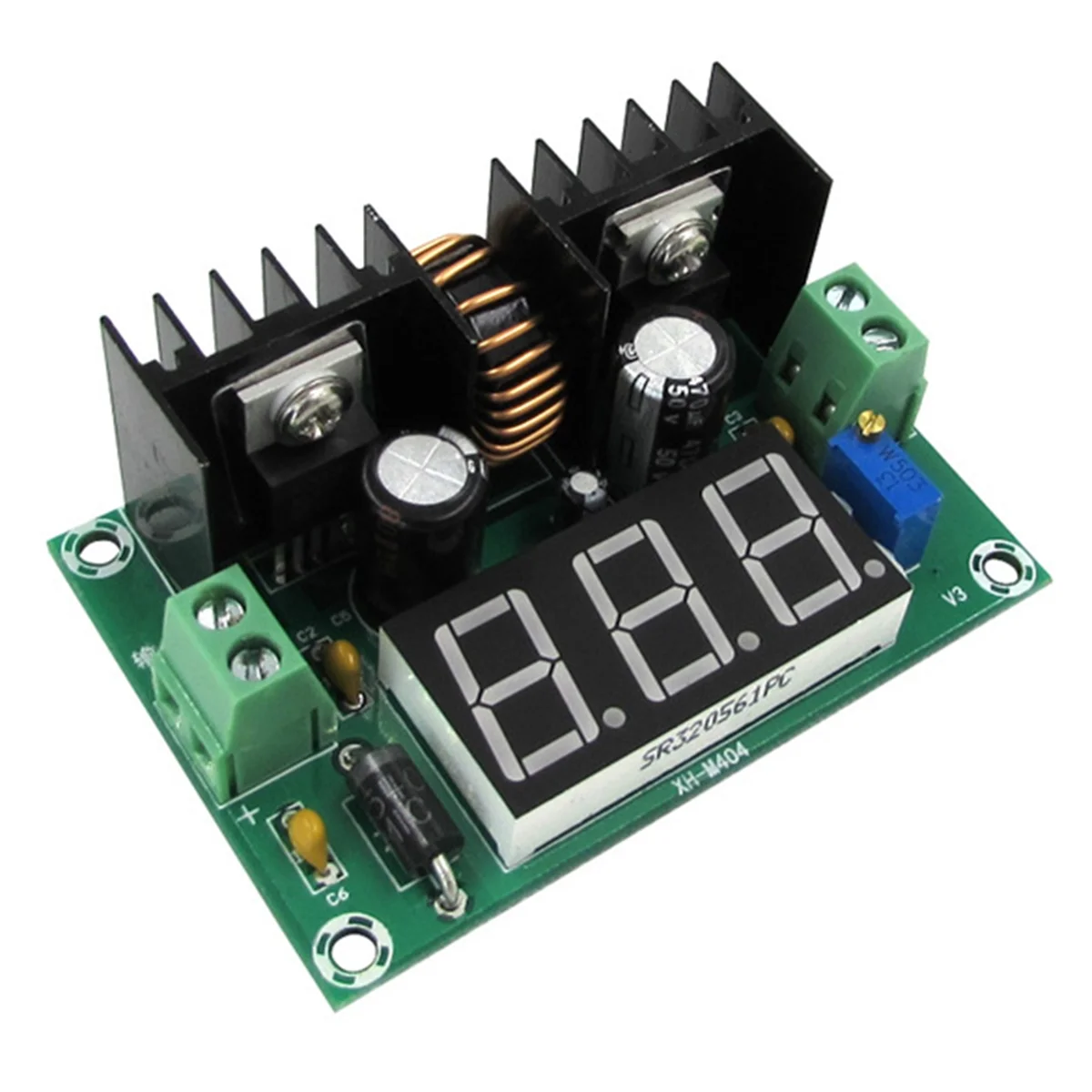 DCDC Buck Converter DC DC Step-Down Module/24V a 12V/12V a 5V8A Ajustável