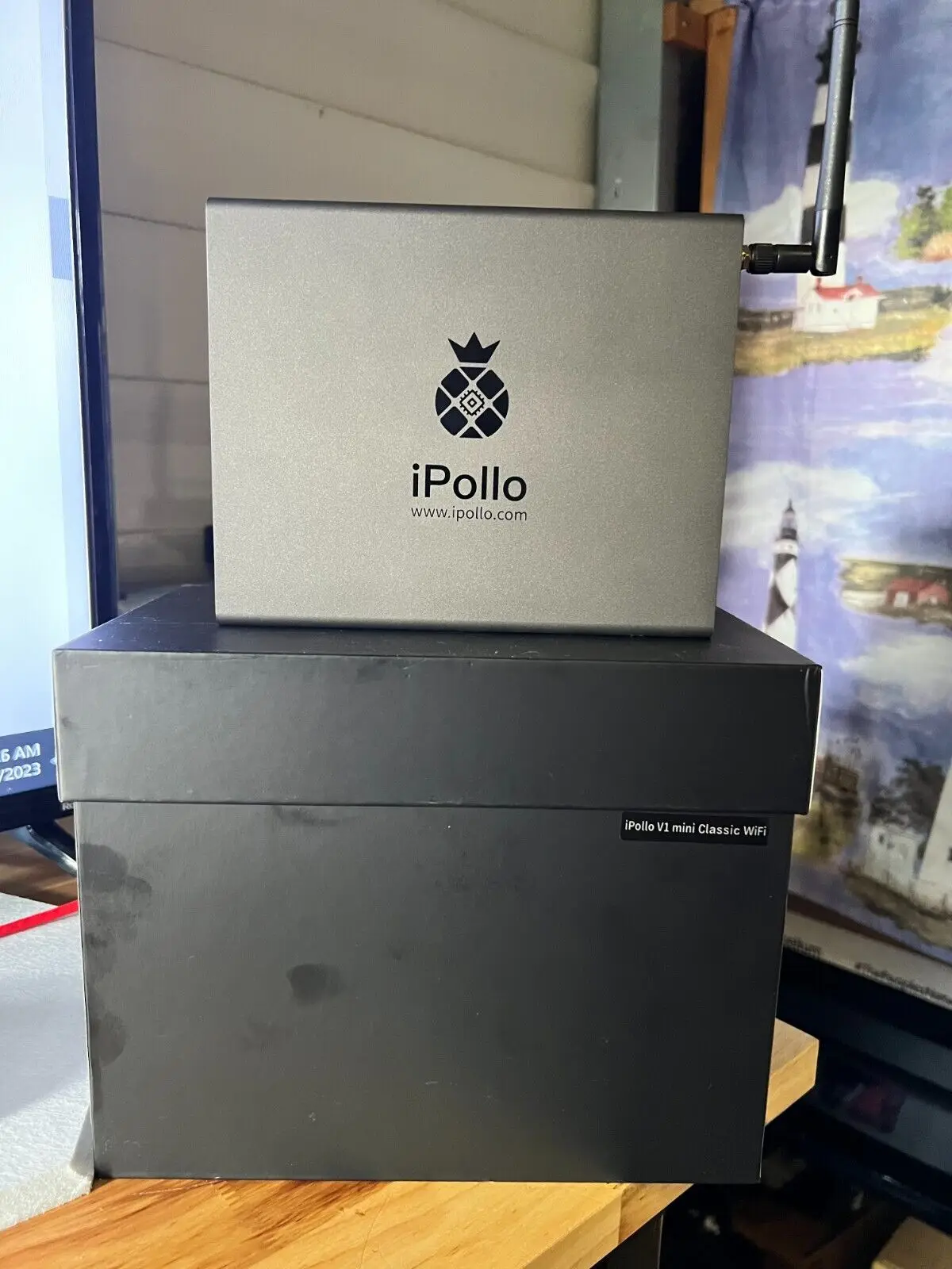 iPollo V1 Mini Classic ETC Miner 130MH/s 104W 2.5x Mini DOGE ETC ZIL ETP EXP