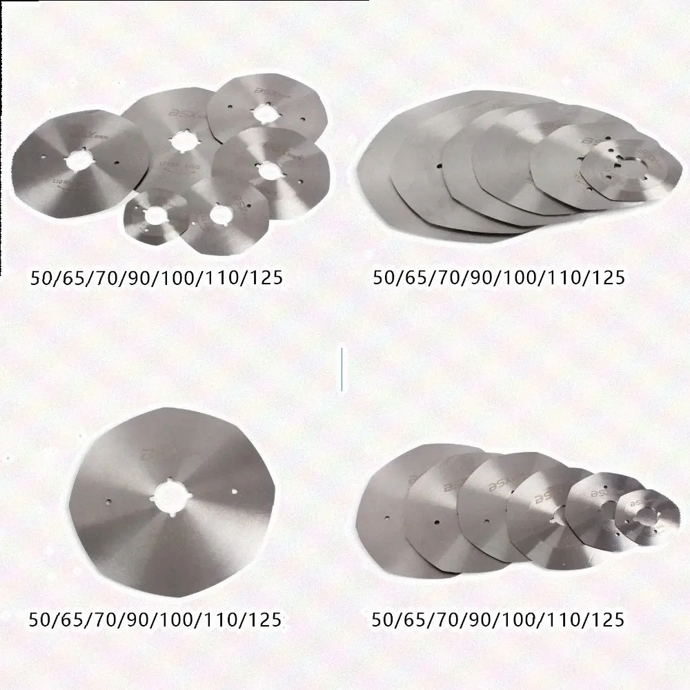 3Pcs Industrial Electric Scissors Round Blade Dia 50/65/70/90/100/110/125mm