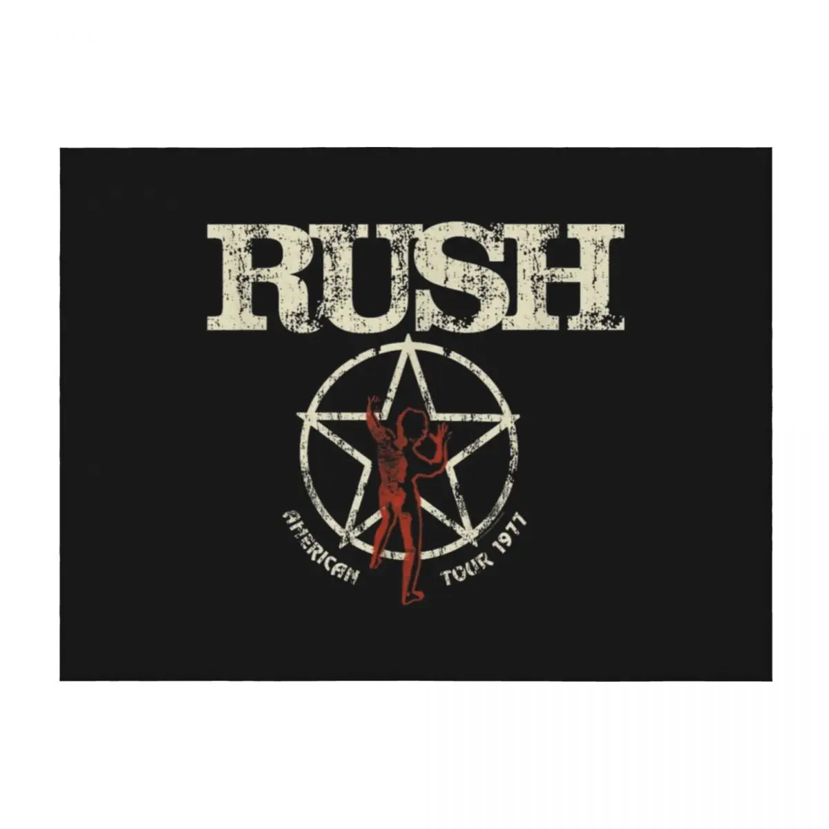 

Rush Band Throw Blanket Nap Baby Large Hairys Blankets