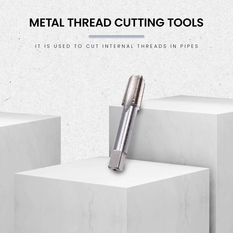 Y51A-1/8INCH- 27 NPT Taper Pipe Tap 1/8 - 27 TPI Cocok Untuk Pekerjaan Perbaikan Pemeliharaan