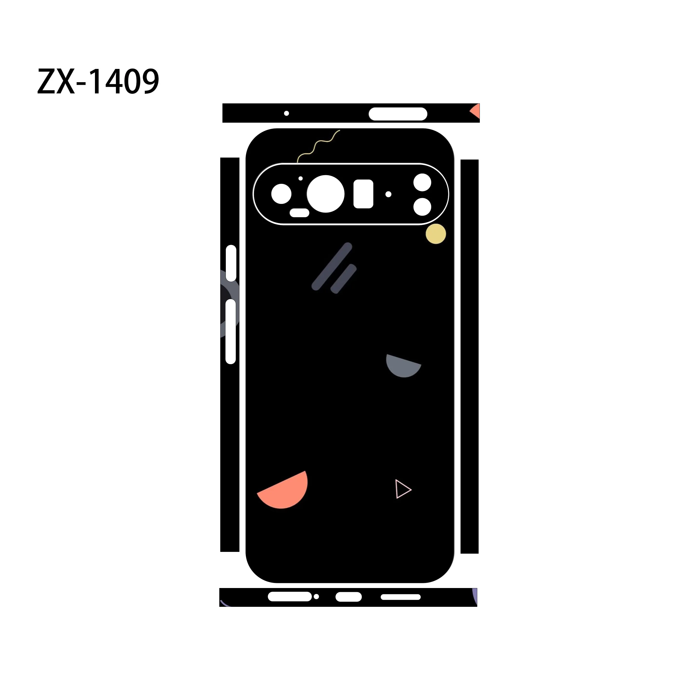 Colorful Decal Skin for Google Pixel 10 9 8 7 Pro 6 6pro Back Screen Protector Film Cover Case Macaroon Wrap Matte Sticker
