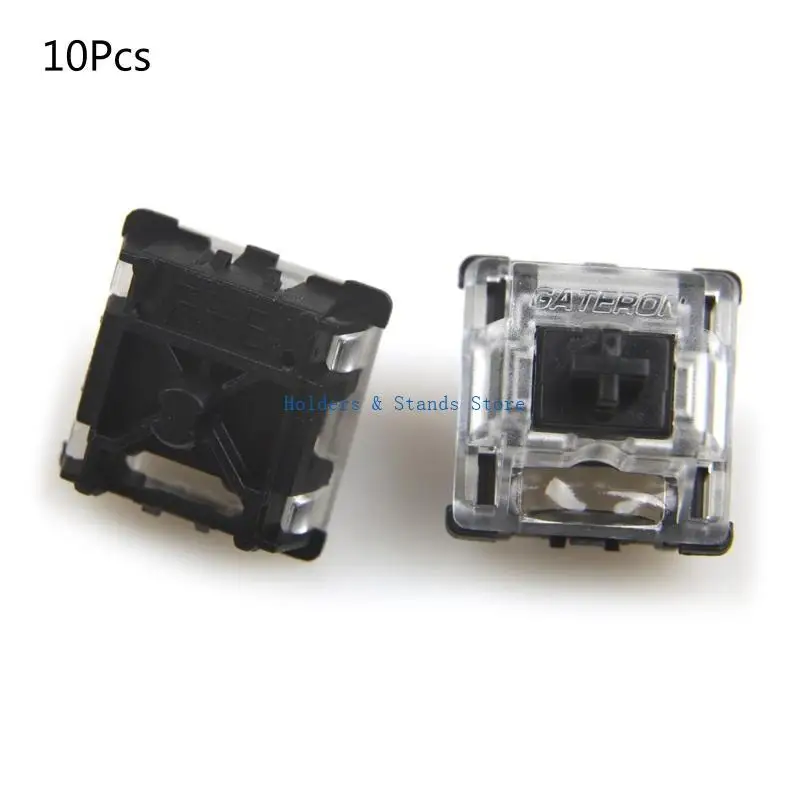 y4ue silent switch غطاء شفاف مفتاح قاعدة أسود لمفاتيح الكرز mx