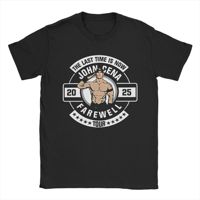 Men's John Wrestling Cena T Shirt 2025 Farewell Tour Cotton Clothes Creative Short Sleeve O Neck Tee Shirt Graphic T-Shirt