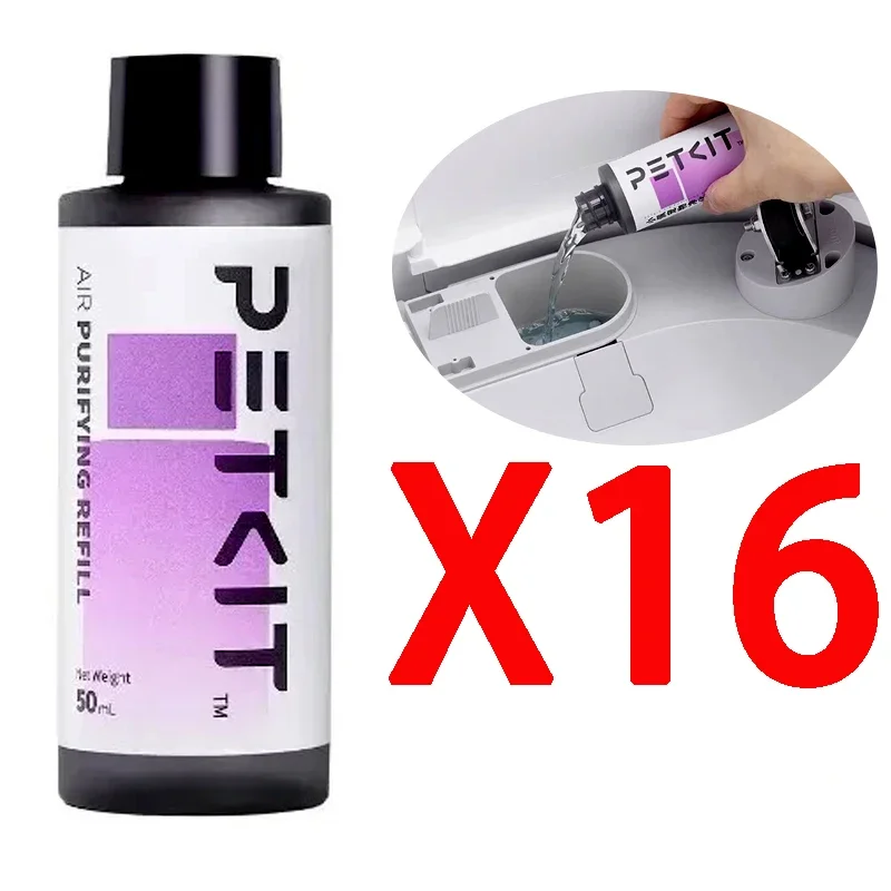 Petkit Purifying Liquid Smart Toilet Special Concentrated Deodorant Petkit Automatic Cat Litter Box Cat Supplies Housebreaking