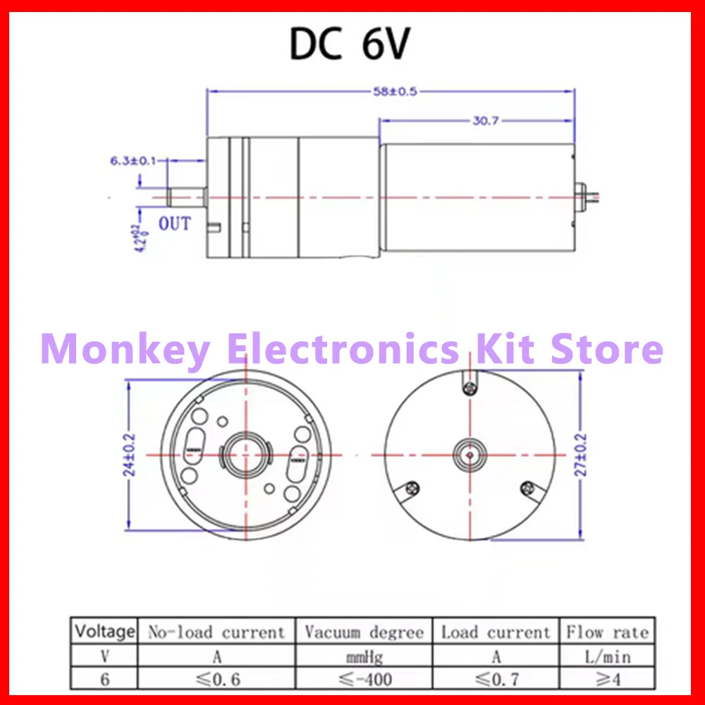 1 قطعة مضخة هواء صغيرة 370 مضخة تفريغ مضخة شفط كهربائية منزلية مضخة تفريغ حقيبة مضخة شفط آلة تفريغ مصغرة