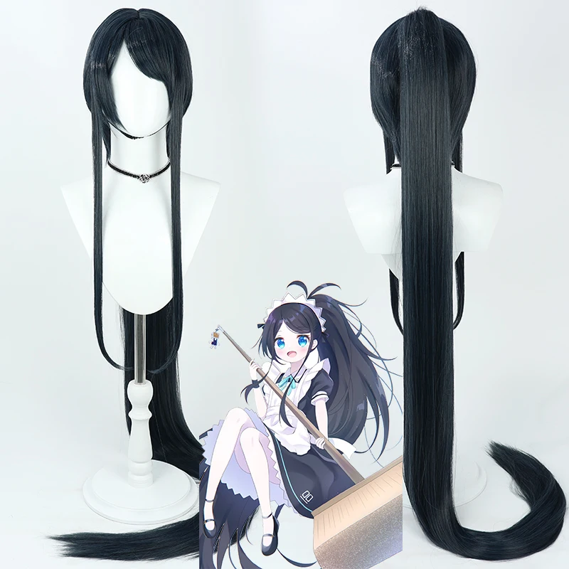 Anime Tendou Arisu Cosplay Kostuum Spel Blauw Archief Meid Lolita Rok Vrouw Schoenen Kawaii Sexy Pruik Franse Carnaval Halloween