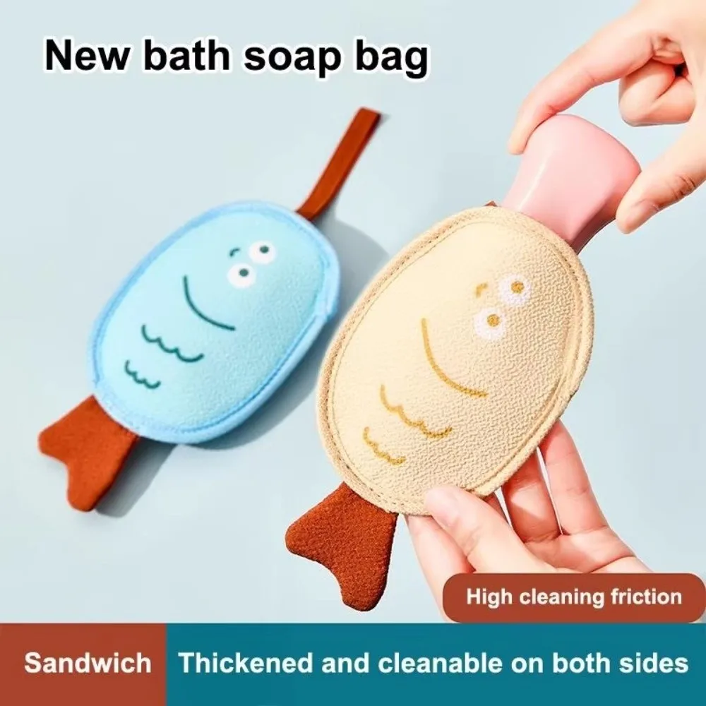 Quick Lather Mesh Soap Foaming Net Dense Bubbles Exfoliating Soap Foaming Net Bag Foaming Mesh Bath Mesh Sponge