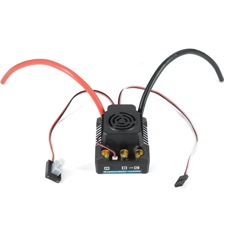 Modified ESC Diy Kits Brushless Remote Controlled ESC Dustproof for 1/8 Car 15UB
