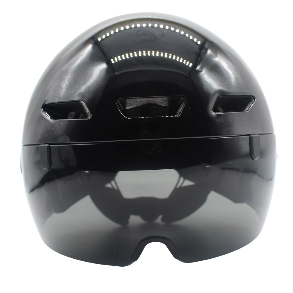 YUMAJ TT Fahrradhelm Aerodynamischer Triathlon-Spezifischer Radhelm mit Panorama-Magnetbrille YM-88 – Detail 30