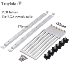 6 pcs/set bga pcb Jig kit luminária estação de retrabalho Suporte BGA reballing acessório suporte com parafusos para IR6500 IR8500