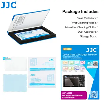 JJC ultratenké tvrzené sklo pro fotoaparáty Sony A6600 A6400 A6300 A6100 A6000 A5000 LCD displej 8 nejlepší prodej LCD polarizační film - №4