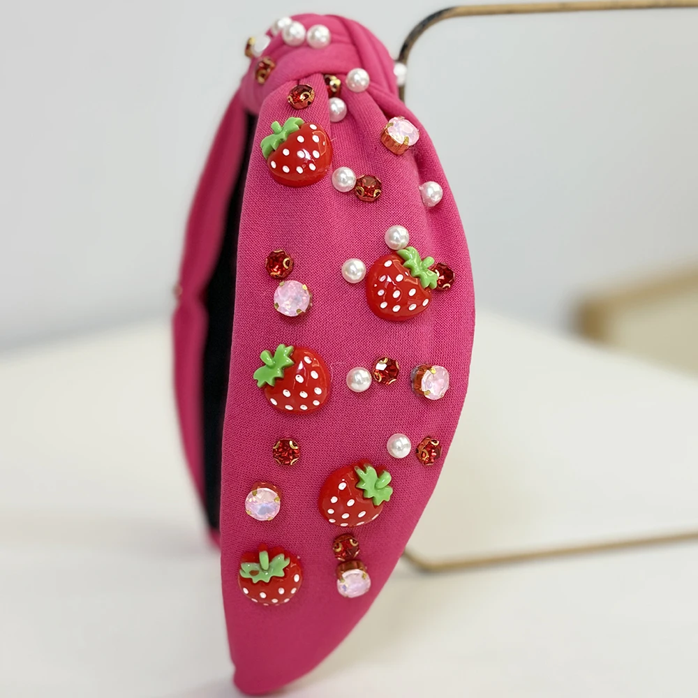 

Cute Kids Girls Candy Knot Pearl Hairband Headband Hair Accessories Hair Jewelry