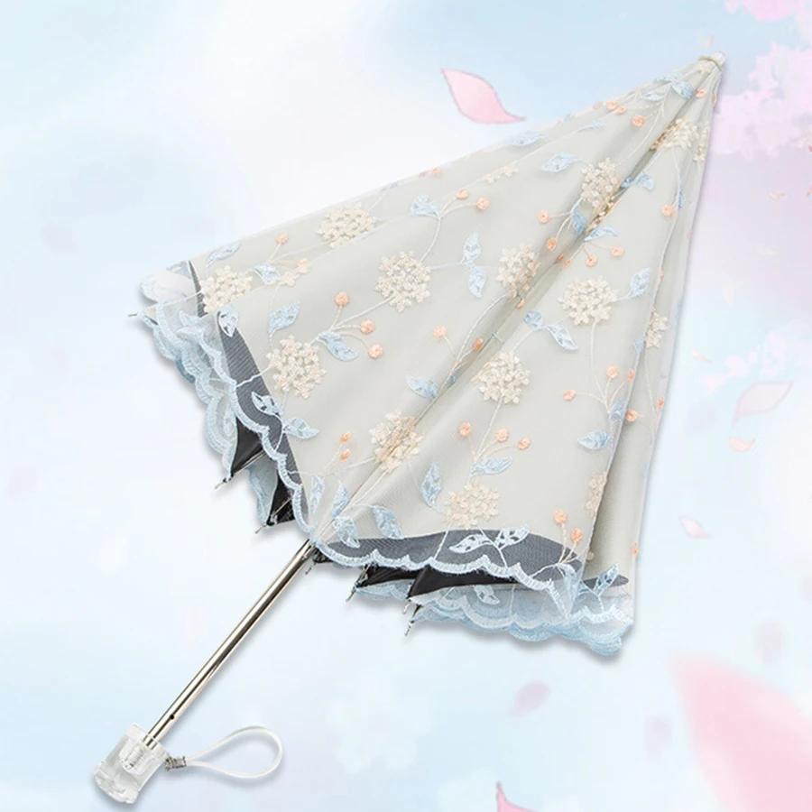 Girl Umbrella Parasol Women Rain Visor Chinese Toothpick Umbrella Uv Windproof Big Large Lace Aesthetic Sword Sombrilla Sun