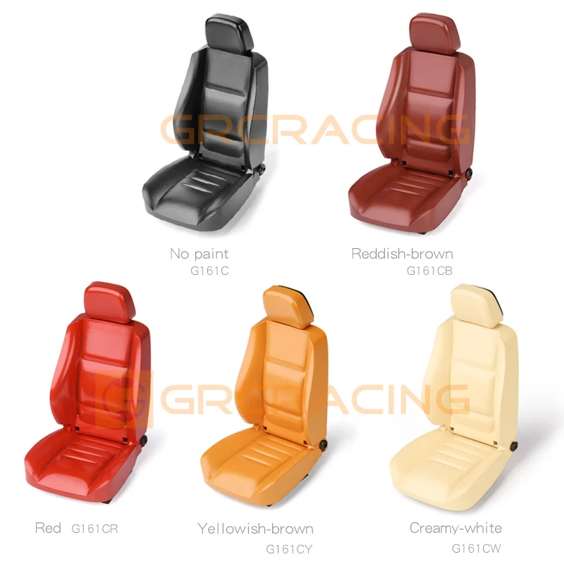 

Multi-directional Adjustable Cab Seat Various Colors Interior Model Car Seats for 1/10 RC Crawler Car Traxxas DIY Upgrade Parts