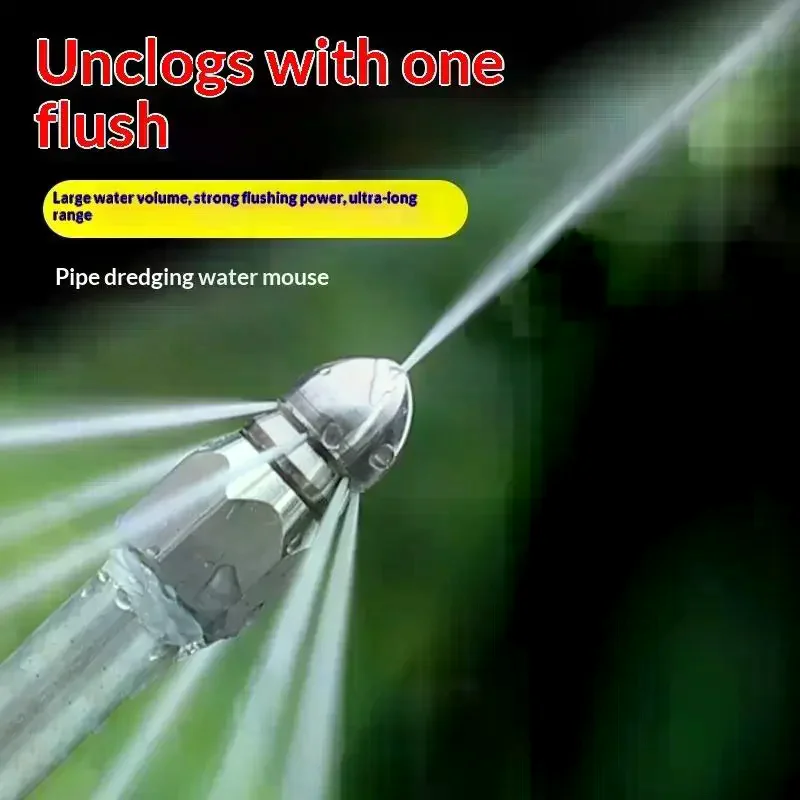 

1 шт. 1/4-дюймовая насадка из нержавеющей стали для шланга высокого давления, быстросъемный соединитель, инструмент для очистки, водоструйный распылитель высокого давления