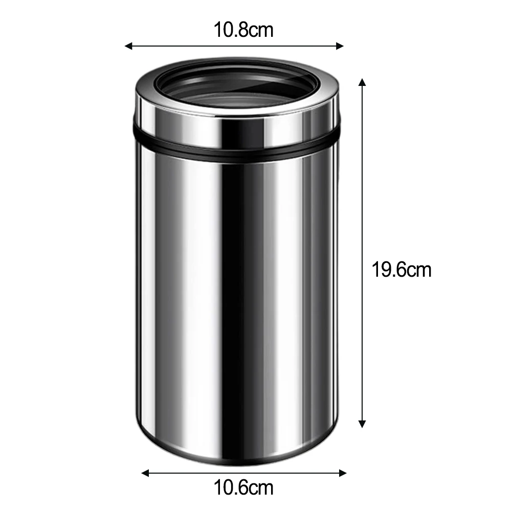 

Кухонные канистры из нержавеющей стали, герметичные банки для хранения кофе, сахара, чая, конфет с прозрачной крышкой и герметичной крышкой