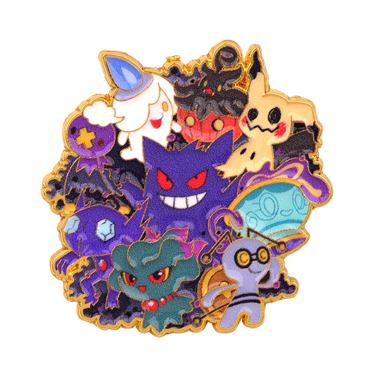 Cute Anime Genie Enamel Pin image