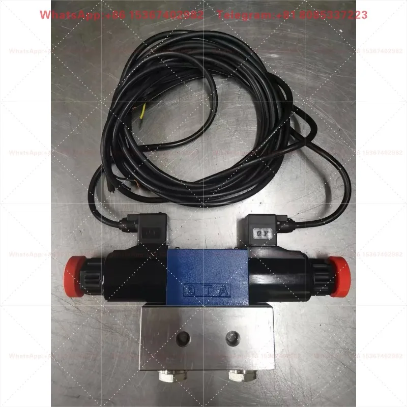 Screw machine three-position four-way valve ammonia refrigeration liquid level solenoid directional valve 4WE6LD-61/AW220V
