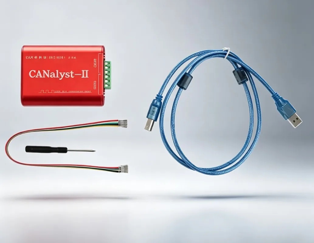 USB to CAN Analyzer CANalyst-II, 2-Channel CAN-Bus Converter Adapter for ZLG CANTest/CANPro