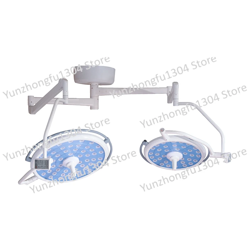 Hospital Surgical Room Double Dome Operation Ceiling Shadowless Lamp Surgery Led Ot Operating Light